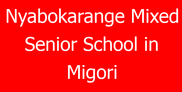 Nyabokarange Mixed Senior School in Migori