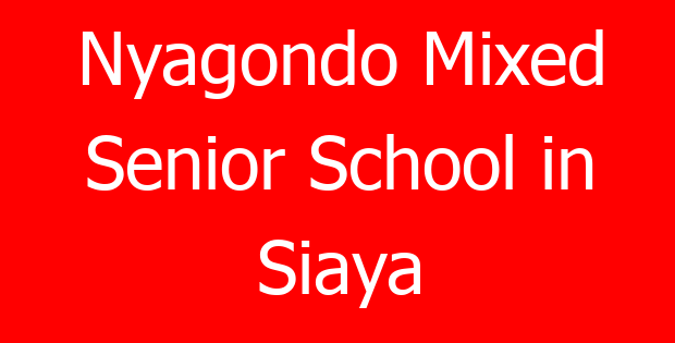 Nyagondo Mixed Senior School in Siaya