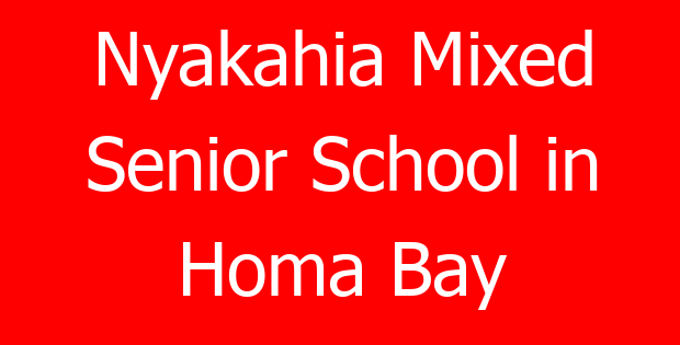 Nyakahia Mixed Senior School in Homa Bay