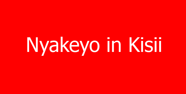 Nyakeyo in Kisii