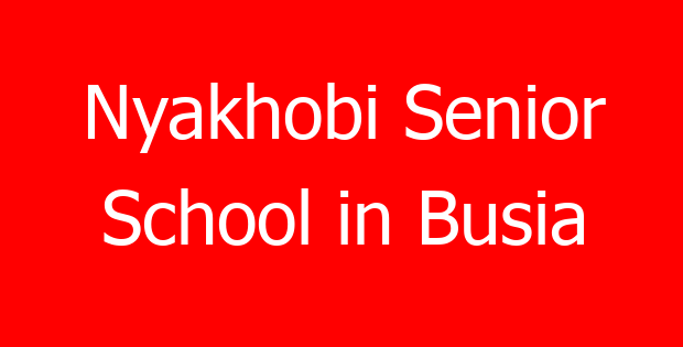 Nyakhobi Senior School in Busia