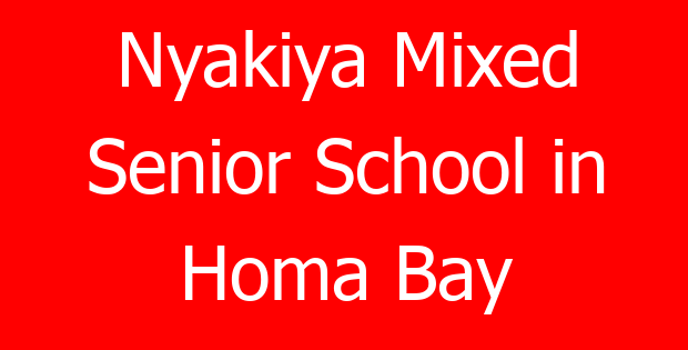 Nyakiya Mixed Senior School in Homa Bay