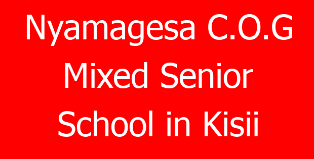 Nyamagesa C.O.G Mixed Senior School in Kisii