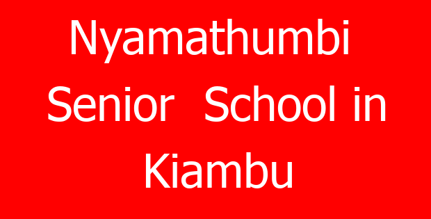 Nyamathumbi  Senior  School in Kiambu