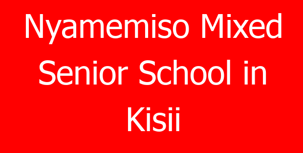 Nyamemiso Mixed Senior School in Kisii