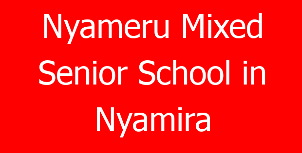 Nyameru Mixed Senior School in Nyamira