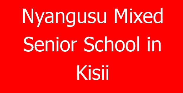 Nyangusu Mixed Senior School in Kisii