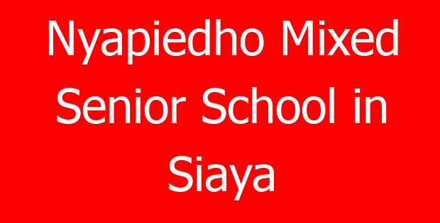 Nyapiedho Mixed Senior School in Siaya