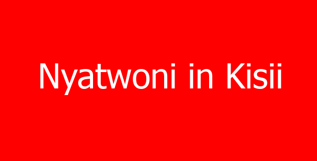 Nyatwoni in Kisii