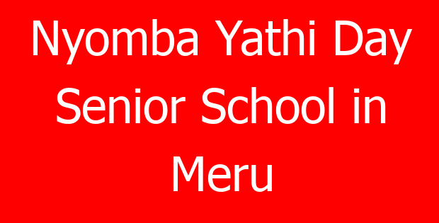 Nyomba Yathi Day Senior School in Meru