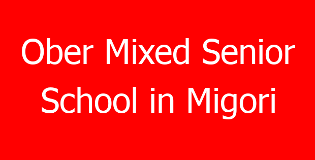 Ober Mixed Senior School in Migori
