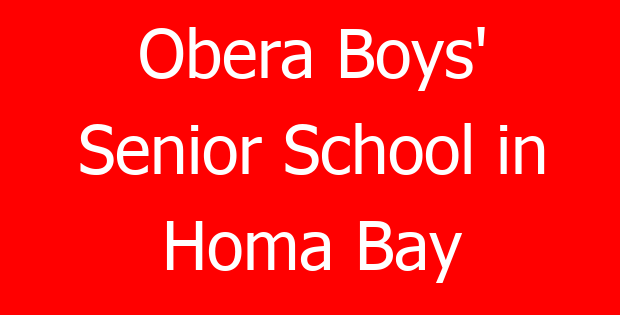 Obera Boys’ Senior School in Homa Bay