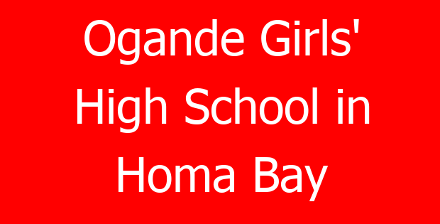 Ogande Girls’ High School in Homa Bay