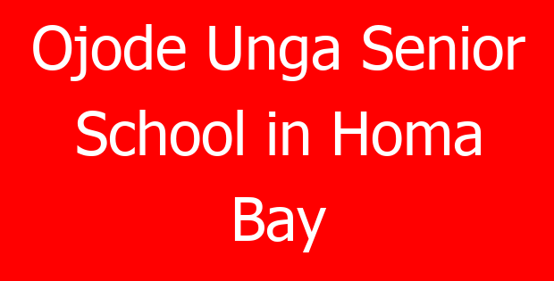 Ojode Unga Senior School in Homa Bay