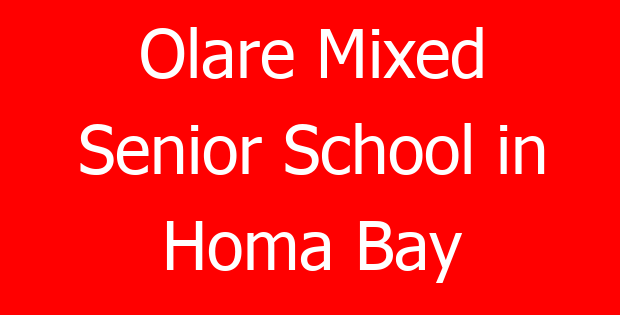 Olare Mixed Senior School in Homa Bay