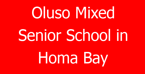 Oluso Mixed Senior School in Homa Bay