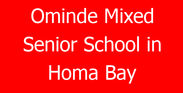 Ominde Mixed Senior School in Homa Bay