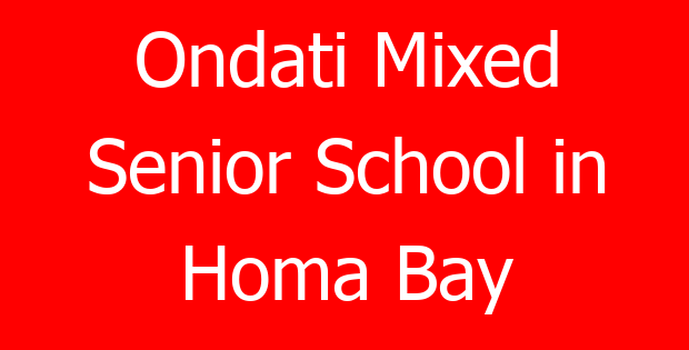 Ondati Mixed Senior School in Homa Bay