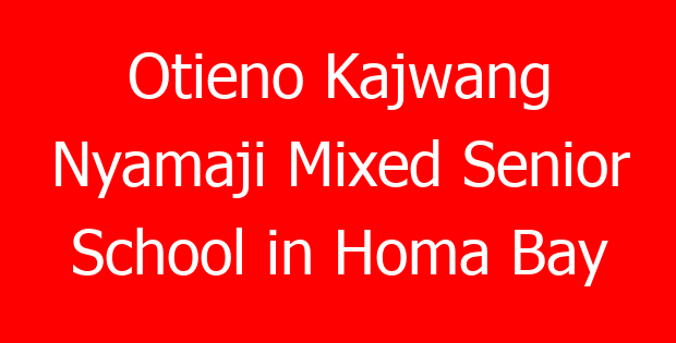 Otieno Kajwang Nyamaji Mixed Senior School in Homa Bay