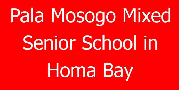 Pala Mosogo Mixed Senior School in Homa Bay