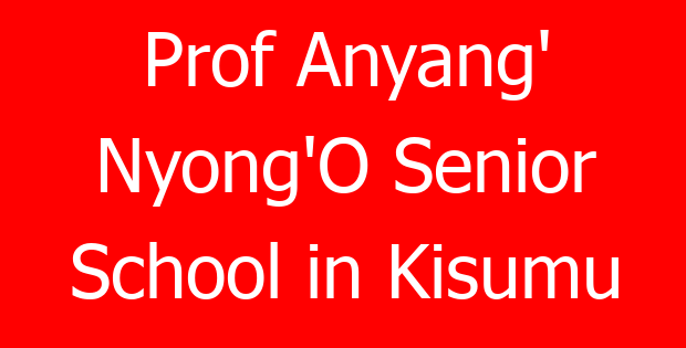 Prof Anyang’ Nyong’O Senior School in Kisumu