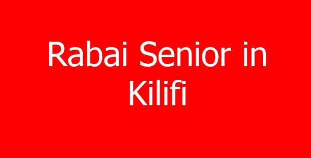 Rabai Senior in Kilifi