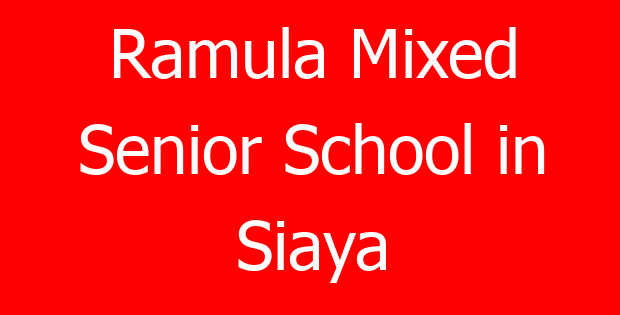 Ramula Mixed Senior School in Siaya
