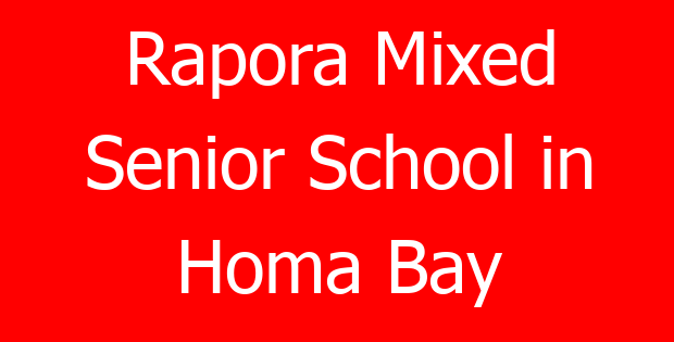 Rapora Mixed Senior School in Homa Bay
