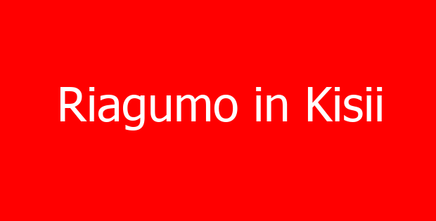 Riagumo in Kisii