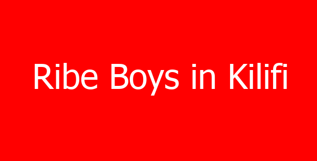 Ribe Boys in Kilifi