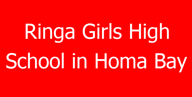 Ringa Girls High School in Homa Bay