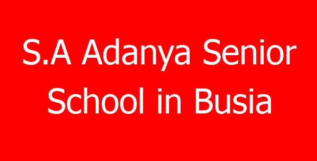 S.A Adanya Senior School in Busia