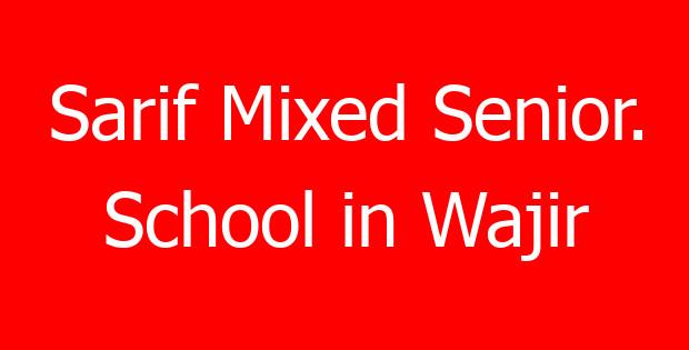 Sarif Mixed Senior. School in Wajir