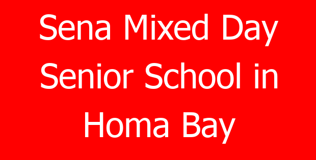 Sena Mixed Day Senior School in Homa Bay
