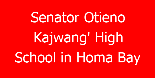 Senator Otieno Kajwang’ High School in Homa Bay