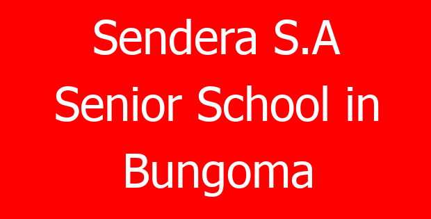 Sendera S.A Senior School in Bungoma