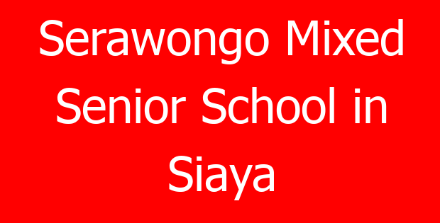 Serawongo Mixed Senior School in Siaya
