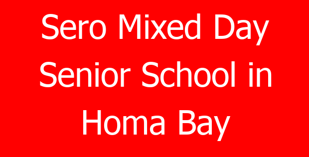 Sero Mixed Day Senior School in Homa Bay