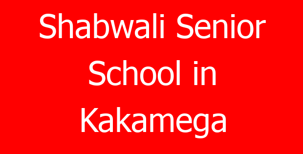 Shabwali Senior School in Kakamega