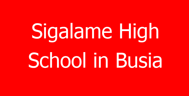 Sigalame High School in Busia