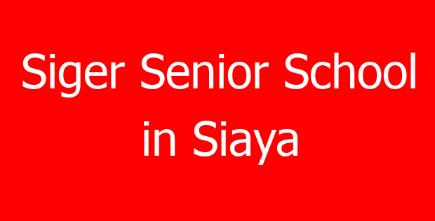Siger Senior School in Siaya