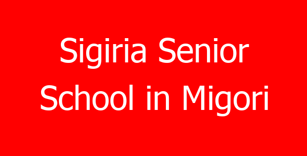 Sigiria Senior School in Migori