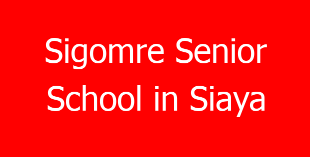Sigomre Senior School in Siaya