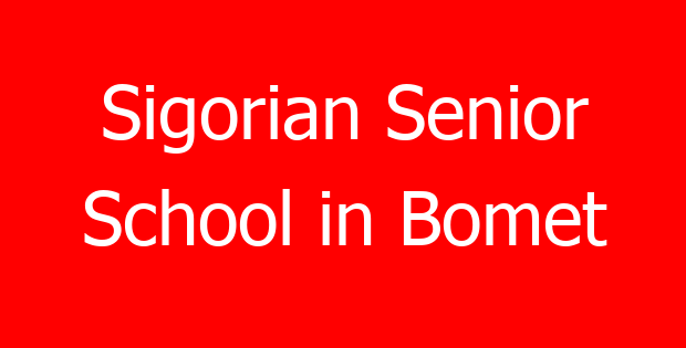Sigorian Senior School in Bomet
