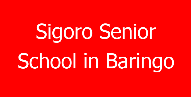 Sigoro Senior School in Baringo