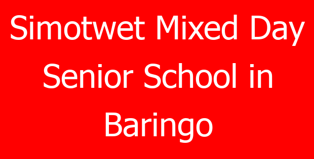 Simotwet Mixed Day Senior School in Baringo