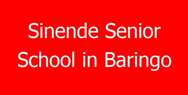 Sinende Senior School in Baringo