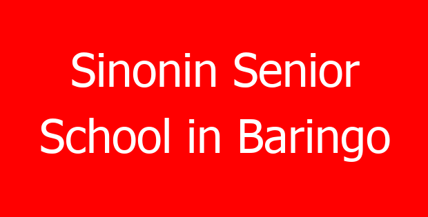 Sinonin Senior School in Baringo