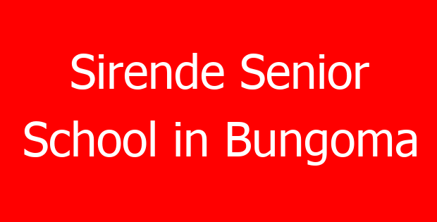 Sirende Senior School in Bungoma