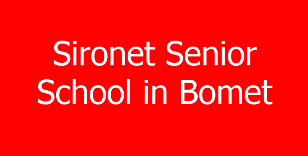 Sironet Senior School in Bomet